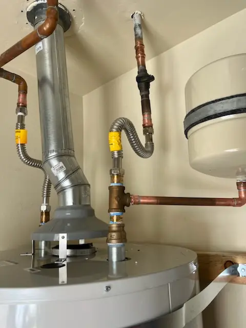 Water heater installation and plumbing repair in Confluence